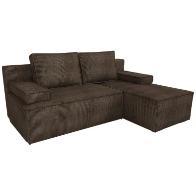 Bromarkt Ecksofa Braun 200x141 cm