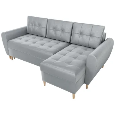 Bromarkt Ecksofa Grau 232x141 cm