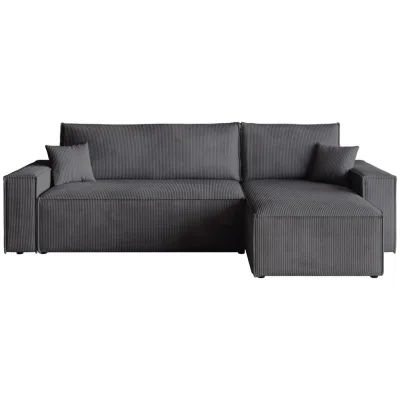Bromarkt Ecksofa Grau 244x143 cm