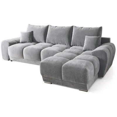 Bromarkt Ecksofa Grau 290x180 cm