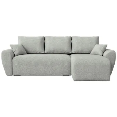 Bromarkt Ecksofa Hellgrau 238x141 cm