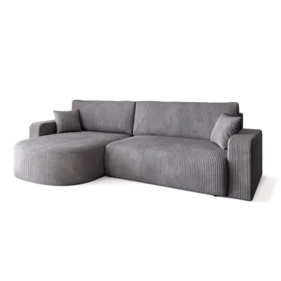 Bromarkt Ecksofa Hellgrau 275x170 cm
