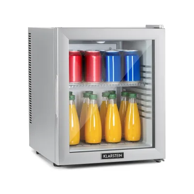 Brooklyn 30 Mini-Kühlschrank Glastür LED Ablage