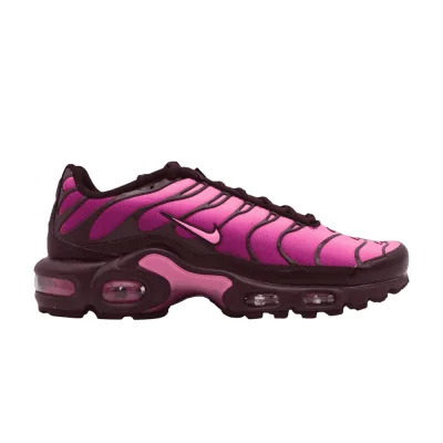 Brooks Nike Wmns Air Max Plus Burgundy Crush Captures Flower Pink Spell
