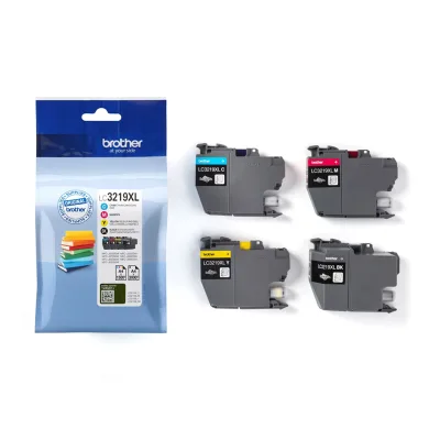 Brother LC3219XL Value Pack Druckerpatronen-Paket Cyan/Magenta/Gelb/Schwarz