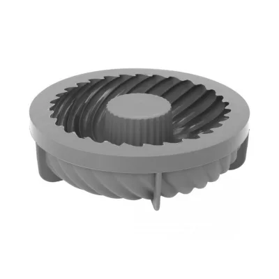 Brunbeste Backform Grau 20x6x20 cm
