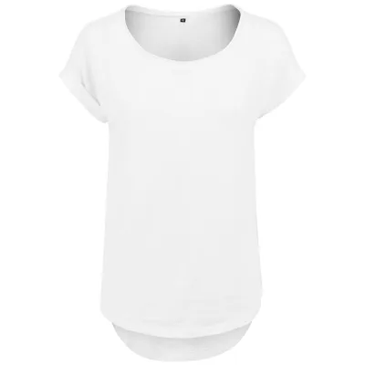 Build Your Brand Build your Brand Damen Slub T-Shirt 56.0036 Gr. 4XL white