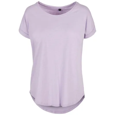 Build Your Brand Build your Brand Damen Slub T-Shirt 56.0036 Gr. M lilac