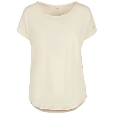 Build Your Brand Build your Brand Damen Slub T-Shirt 56.0036 Gr. S white sand
