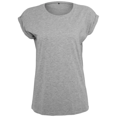 Build Your Brand Build your Brand Damen T-Shirt 56.0021 Gr. 5XL heather grey