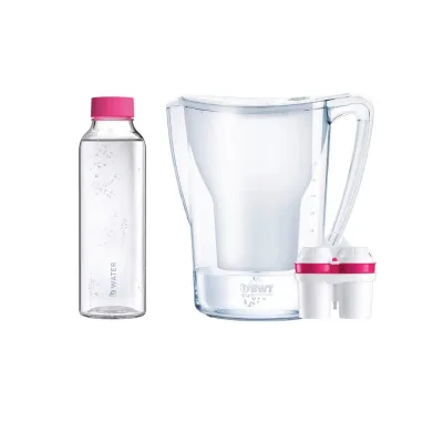 BWT Tischwasserfilter Aqualizer Home Weiß, Transparent 11.3x27.8x25.2 cm