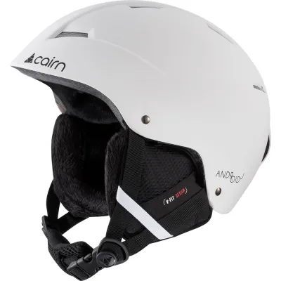 Cairn Android, Skihelm, Junior, mat white