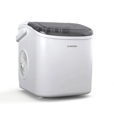 Caldwell Eiswürfelmaschine   12 kg Eiswürfel/Tag   vollautomatisch   LED-Anzeige   leichte Reinigung Weiß 1.3 Liter