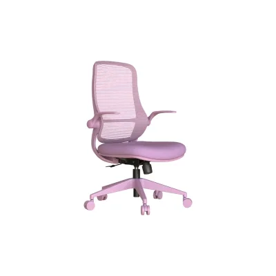 Carmen ASTARA Ergonomischer Bürostuhl mit Netzrücken – Lila