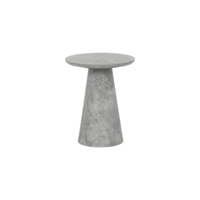 Carmen HABO Beistelltisch Ø 45 cm – Betonoptik