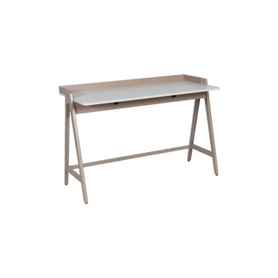 Carmen JAGNA Schreibtisch 120 x 55 cm – Cappuccino