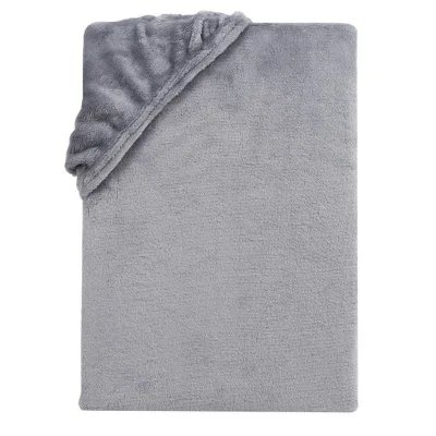 Carpe Sonno Cashmere-Touch-Spannbettlaken Grau 160x200 cm