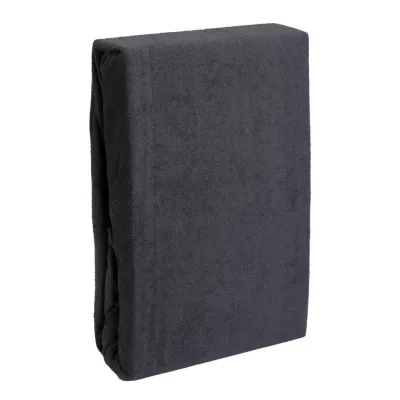 Carpe Sonno Frottee-Spannbettlaken Anthrazit 100x200 cm