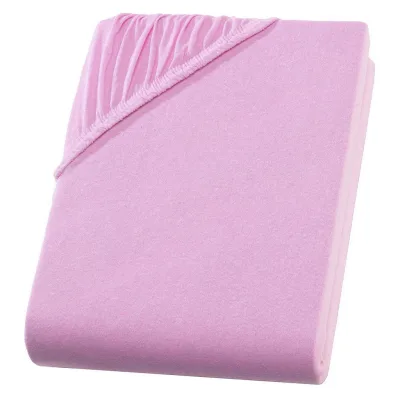 Carpe Sonno Jersey-Spannbettlaken Hellrosa 100x200 cm