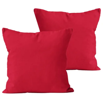Carpe Sonno Kissenbezug Rot 80x40 cm