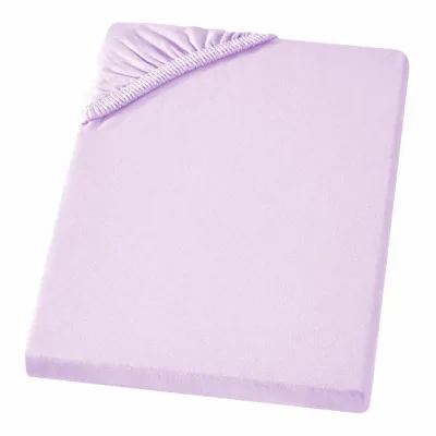 Carpe Sonno Mako-Jersey-Bettlaken Flieder 200x200 cm