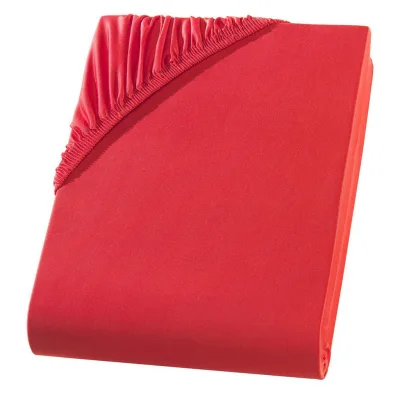 Carpe Sonno Mikrofaser-Spannbettlaken Rot 160x200 cm