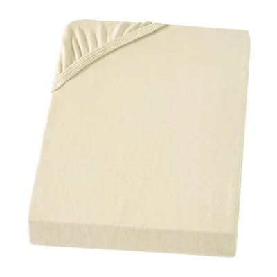 Carpe Sonno Spannbettlaken-Boxspringbett Creme 140x200 cm