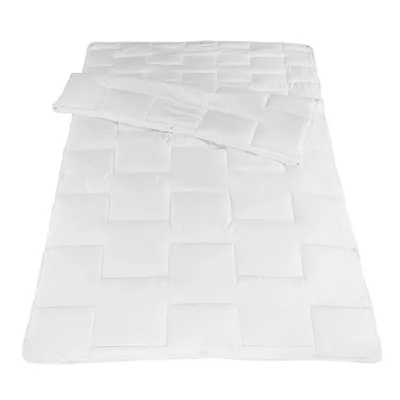 Carpe Sonno Vierjahreszeiten-Bettdecke Weiß 200x220 cm