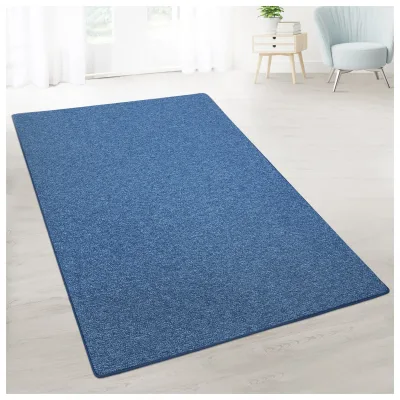 casa pura Teppich-Läufer auf Maß   London   Dunkelblau 84