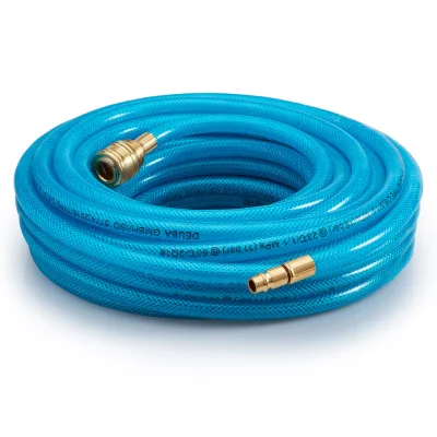 Casaria Deuba Druckluftschlauch 10m Schnellkupplung/Stecker