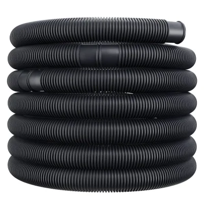 Casaria monzana Poolschlauch Schwarz Ø38mm x 10m