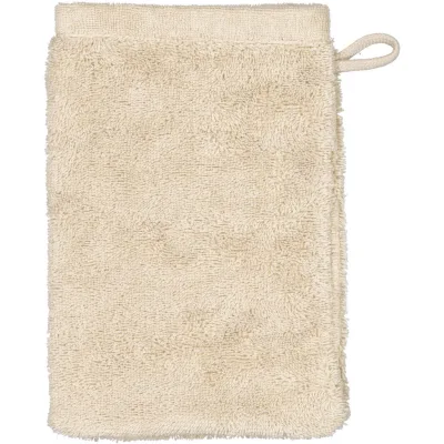Cawoe Waschlappen Beige 16x22 cm