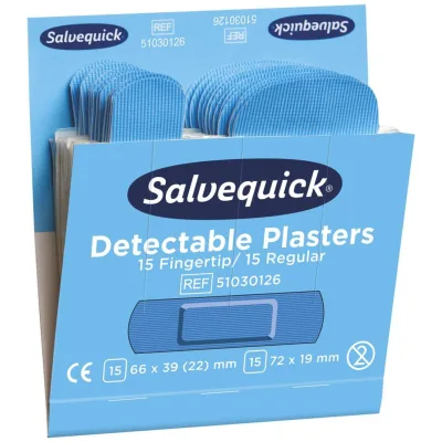 Salvequick Nachfüllset Pflasterspender detektierbar Refill 51030126