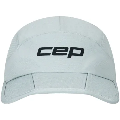 CEP Core Run Foldable Cap, Laufkappe, grau
