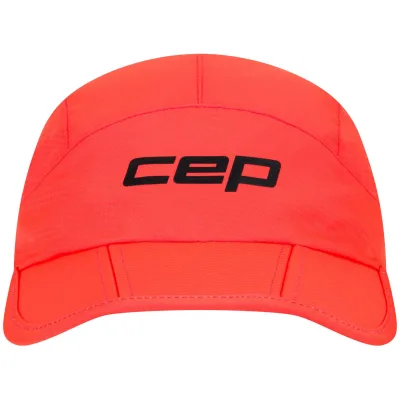 CEP Core Run Foldable Cap, Laufkappe, neon