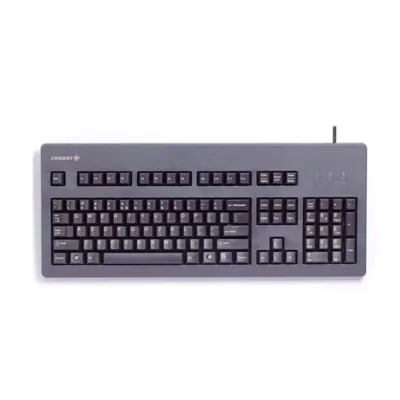 CHERRY G80-3000 Corded DE-Layout schwarz BLUE SWITCH Tastatur (USB, mechanisch)