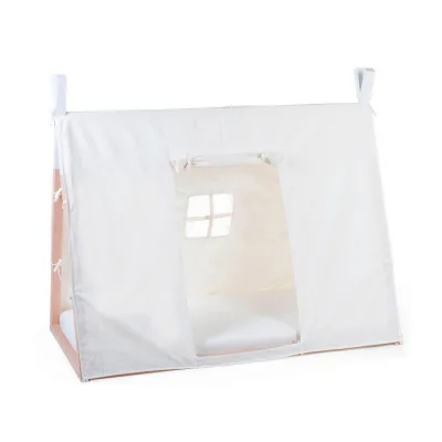 Childhome Himmel Tipibett Bezug Weiß 80x105x148 cm