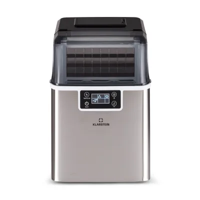 Chios Eiswürfelmaschine 20 kg/24 h Auto-Clean 3,2-Liter Wassertank Edelstahl 3.2 Liter