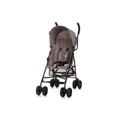 Chipolino Kinderwagen, Buggy Point 5-Punkt-Gurt, Rückenlehne verstellbar, Korb Beige P