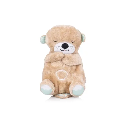 Chipolino Musik Plüschtier Otter, Lichter, Musikspielzeug, Geräusche, Melodien hellbraun