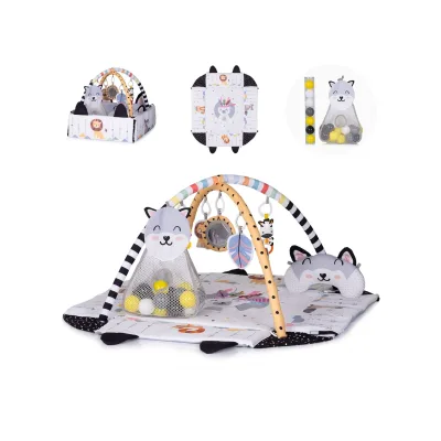 Chipolino Spielbogen Fun Zone mit Bällen, Spielmatte, Spielcenter, Tiermotiven bunt