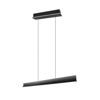 Cinque Led-Hängeleuchte Cimolto Schwarz, Weiß 14x200x115.8 cm