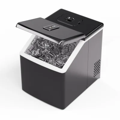 Clearcube Eiswürfelmaschine   Klareis   13kg/24h Schwarz
