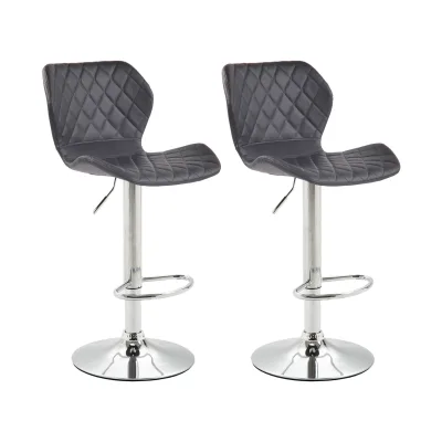 CLP Barhocker Schwarz 47x88x51 cm