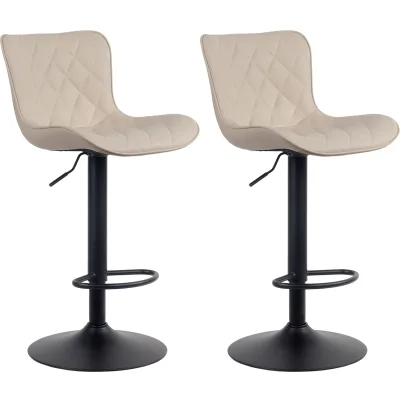 CLP Barhocker Dunkelgrau 48x83x54 cm