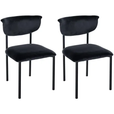 CLP Stuhl Schwarz 52x78x53 cm