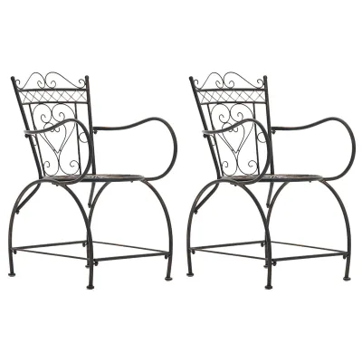 CLP Gartenstuhl Weiß 48x88x60 cm