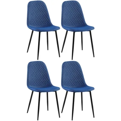 CLP Stuhl Blau 44x88x54 cm