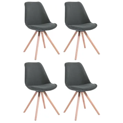 CLP Stuhl Taupe 48x84x56 cm