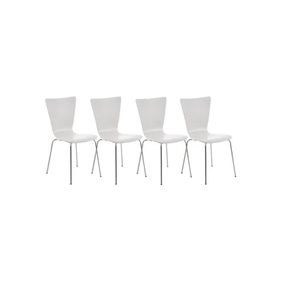 CLP Besucherstuhl Grau 43x84x50 cm